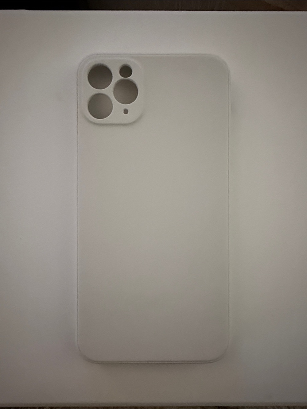 White iPhone 13 Pro Max Silicone Case